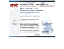 Tablet Screenshot of bsc.ca